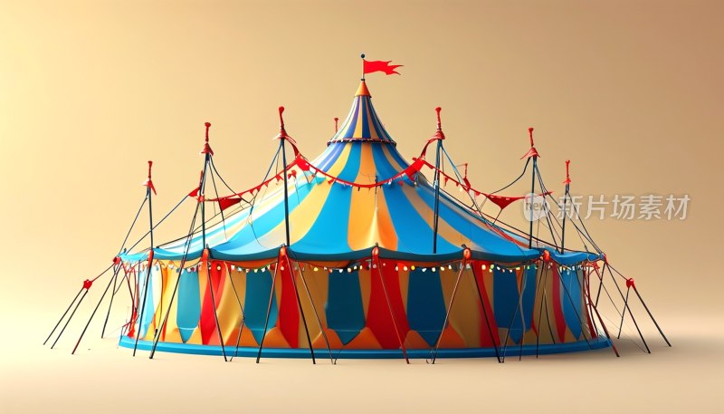 马戏团帐篷图