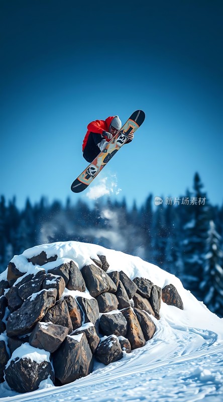 雪地飞跃极限挑战！