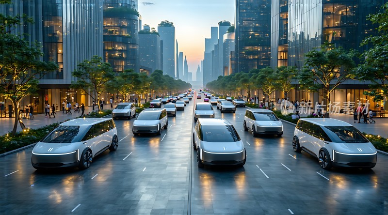 未来之城智能出行新时代