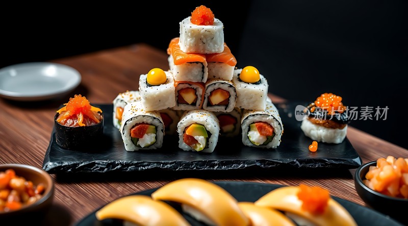 寿司盛宴美味呈现