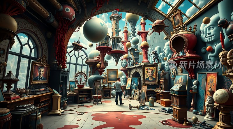 神秘画室奇幻艺术世界