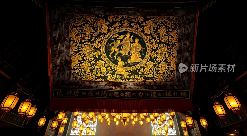 古韵华章金碧辉煌映照传统之美