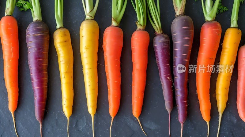 多彩胡萝卜展示