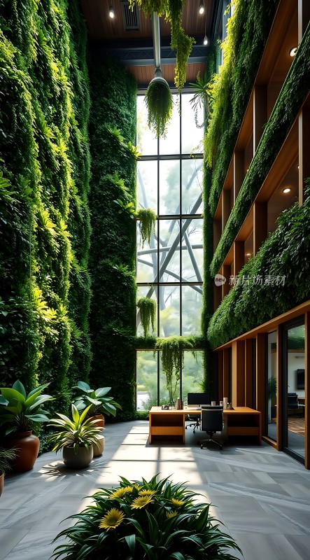绿色生态办公空间
