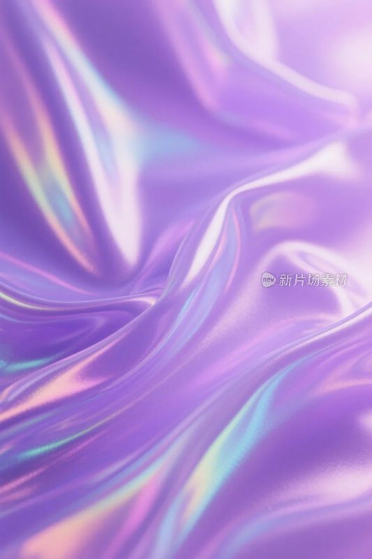 紫色渐变绸缎背景