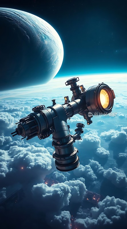 太空望远镜观测地球与行星