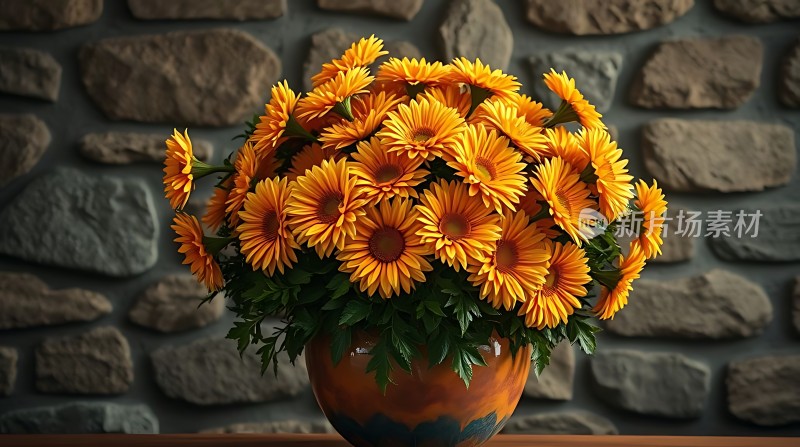 阳光绽放生机盎然