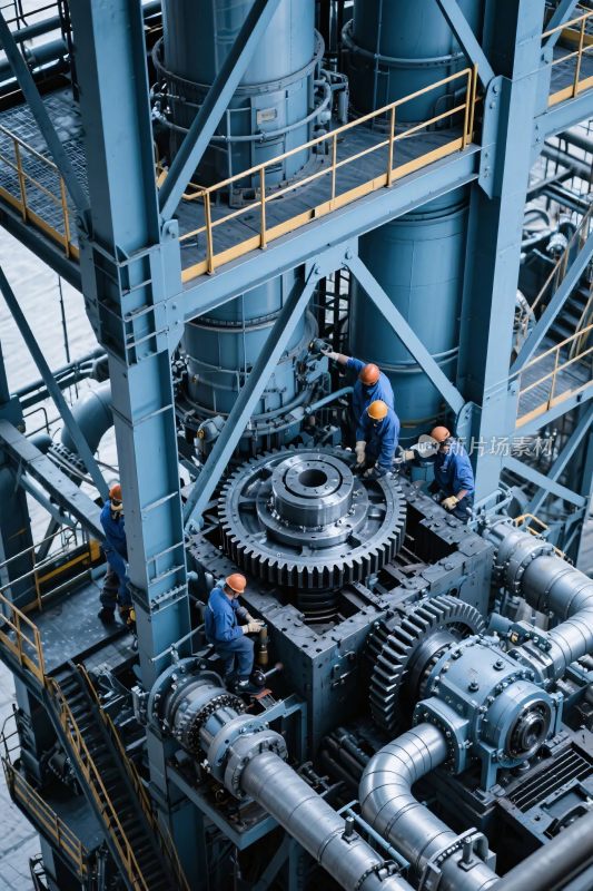工业设备维修作业场景