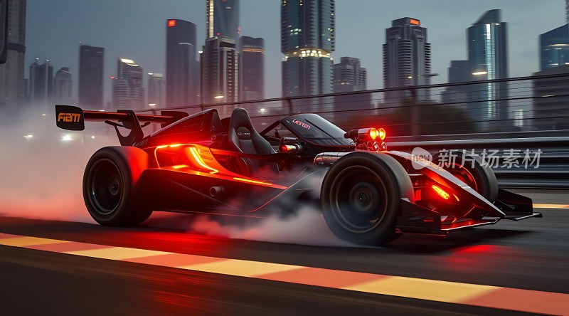 未来之城速度与激情的碰撞