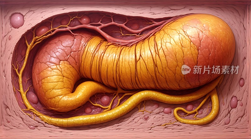 人体内部器官解剖图