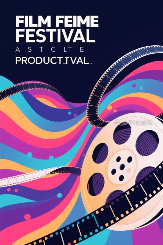 电影节宣传插画