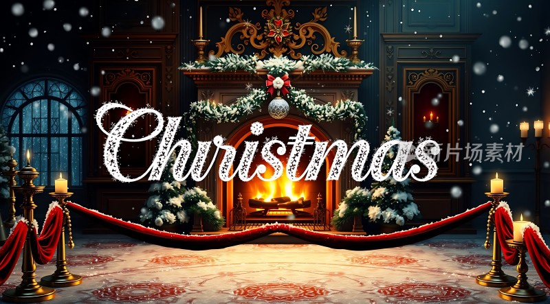 圣诞之夜温馨家园