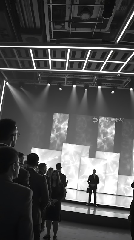 新品发布会现场