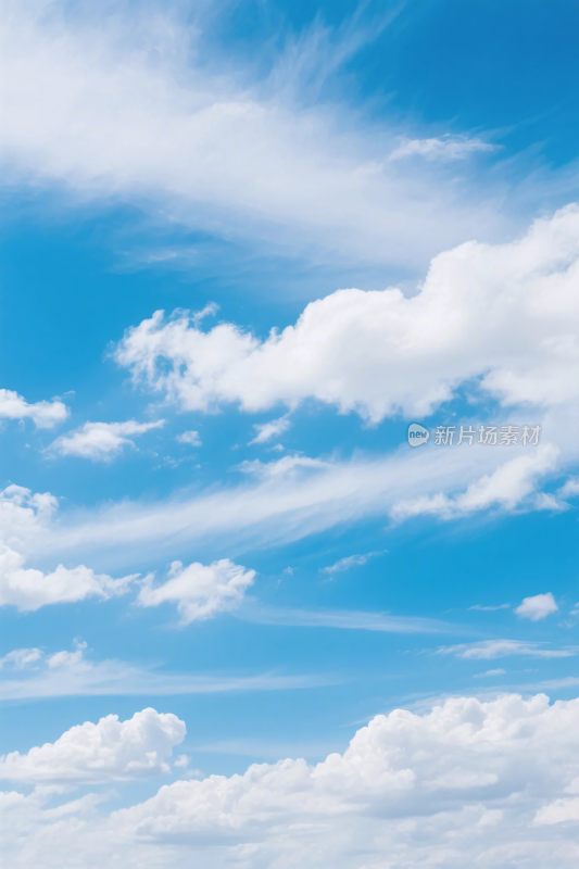 蓝天白云风景图