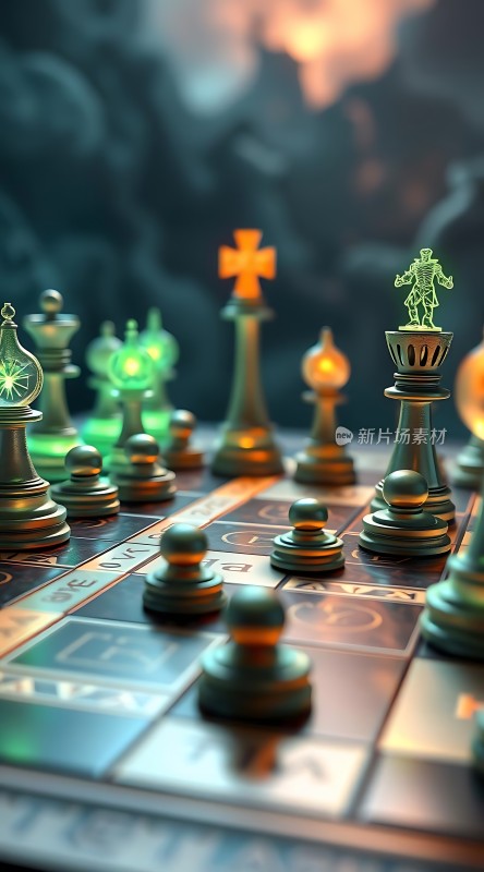 棋局对弈智慧交锋