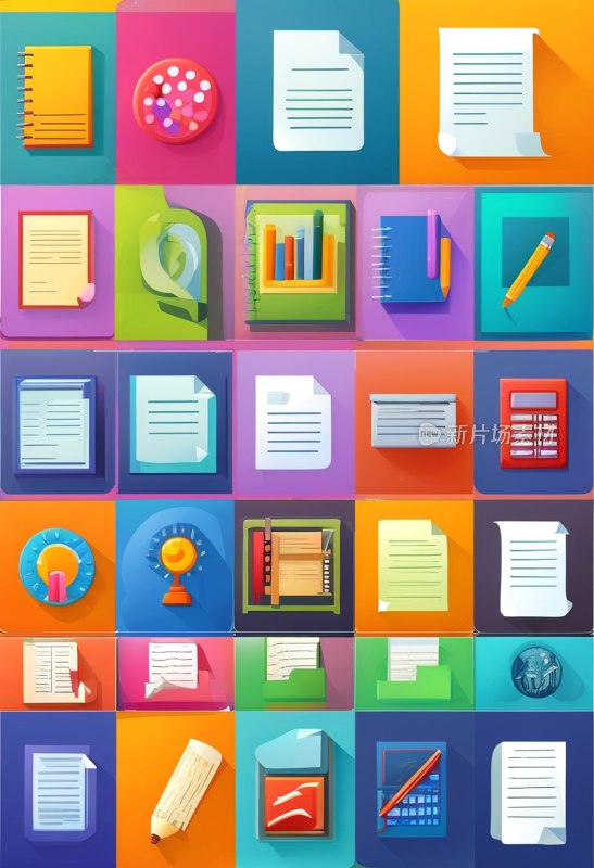 文档图标集