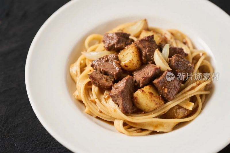 美食面食摄影图