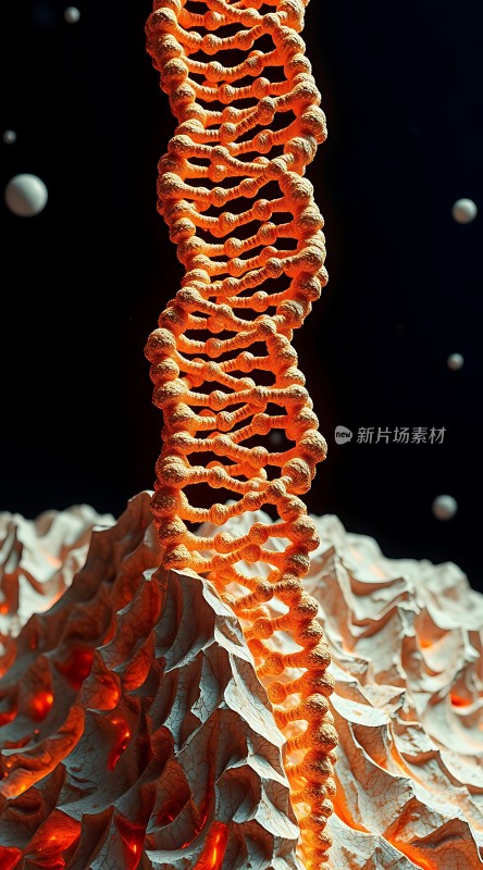 DNA螺旋结构之美