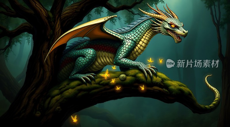 龙影森林神秘守护者