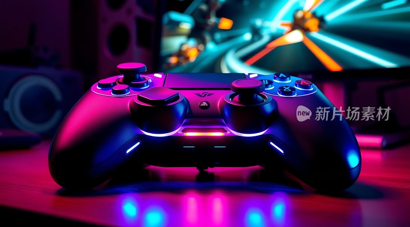 游戏手柄与屏幕