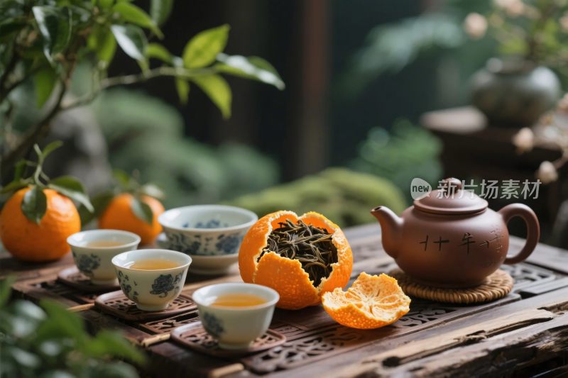 茶文化静物组合图