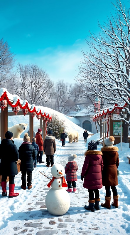 雪地里的欢乐时光