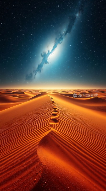 星空下的沙漠之旅