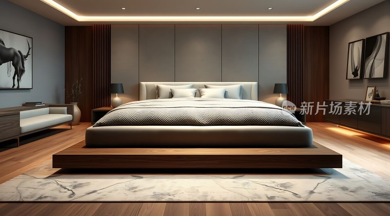 现代卧室设计简约风格舒适温馨