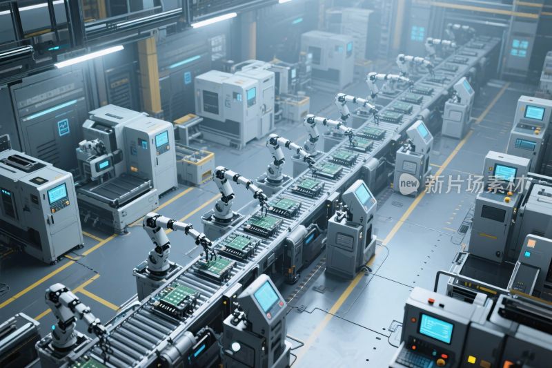 工业自动化生产线场景