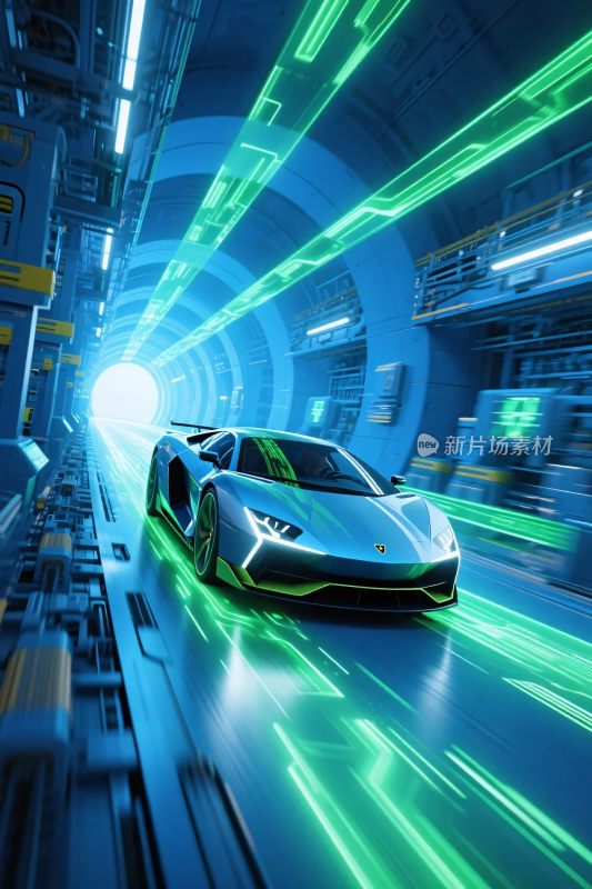 现代科技隧道跑车