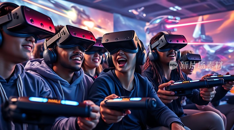 虚拟现实体验馆沉浸式游戏乐趣无限