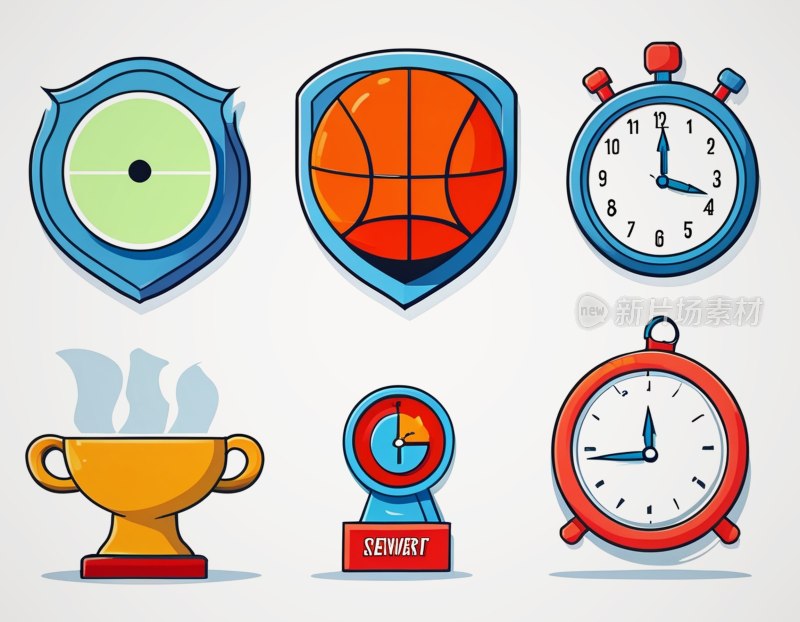 篮球运动日历图标