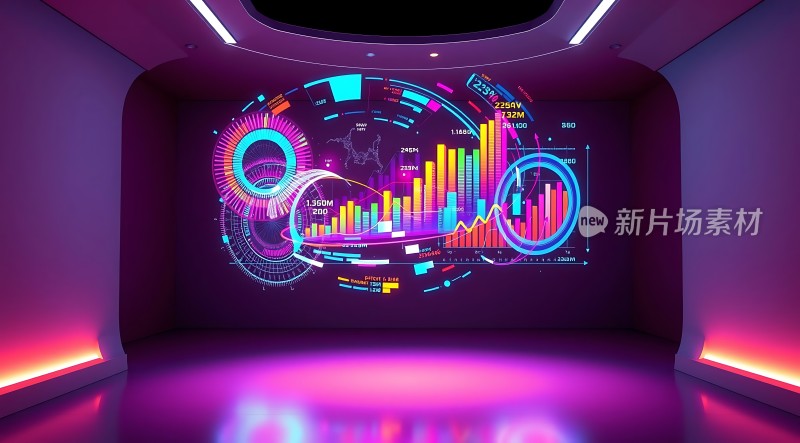 未来科技数据展示