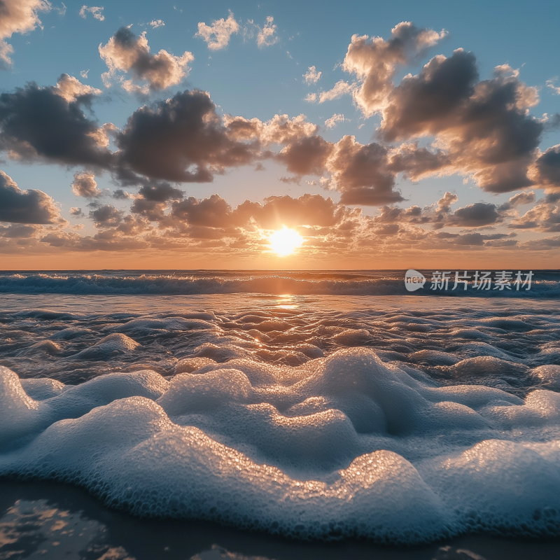 大海 海浪 浪花