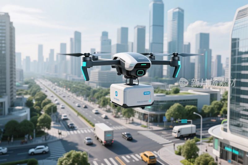 城市无人机配送场景