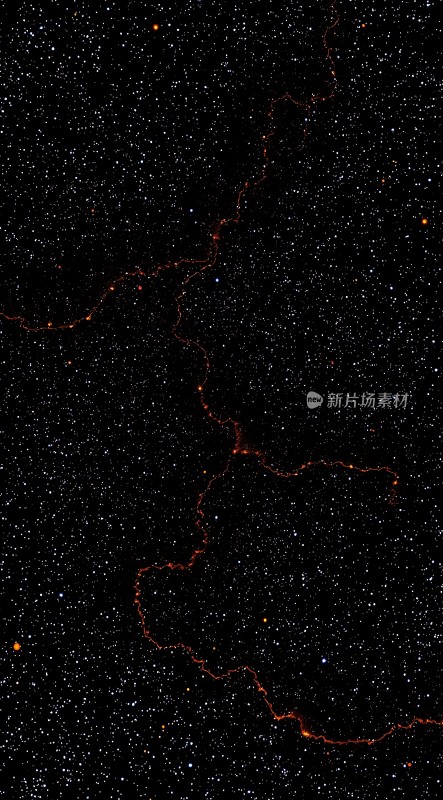 星河璀璨星际尘埃舞动