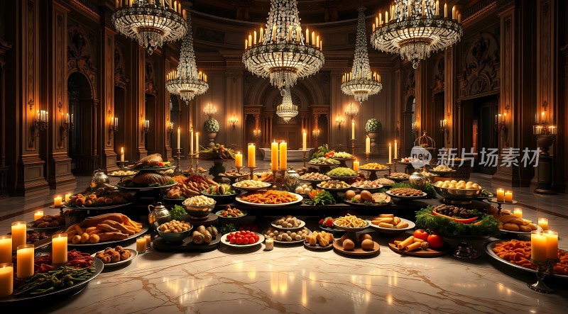 豪华宴会厅盛宴