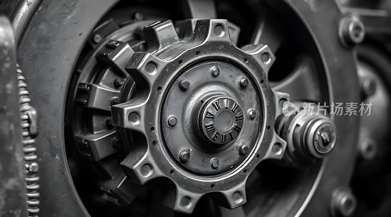 机械齿轮细节展示