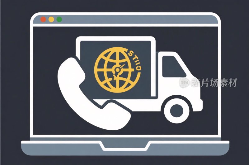 全球物流服务图标