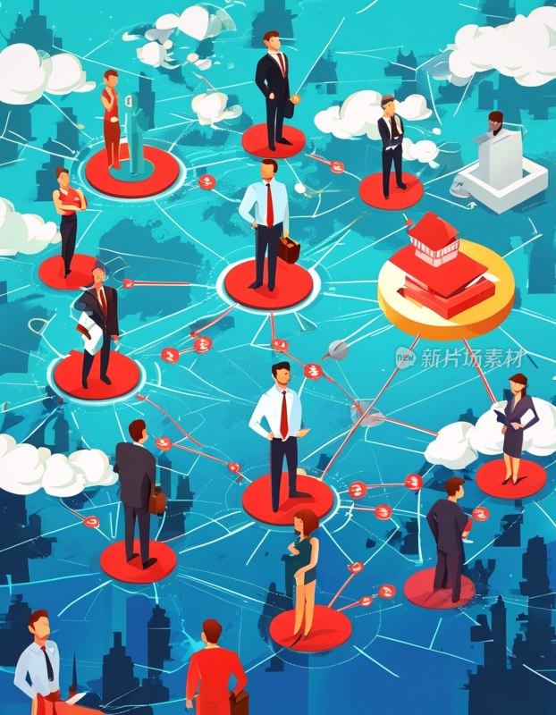 全球商业网络图