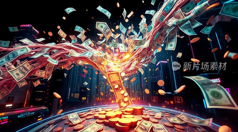 金钱风暴都市财富盛宴