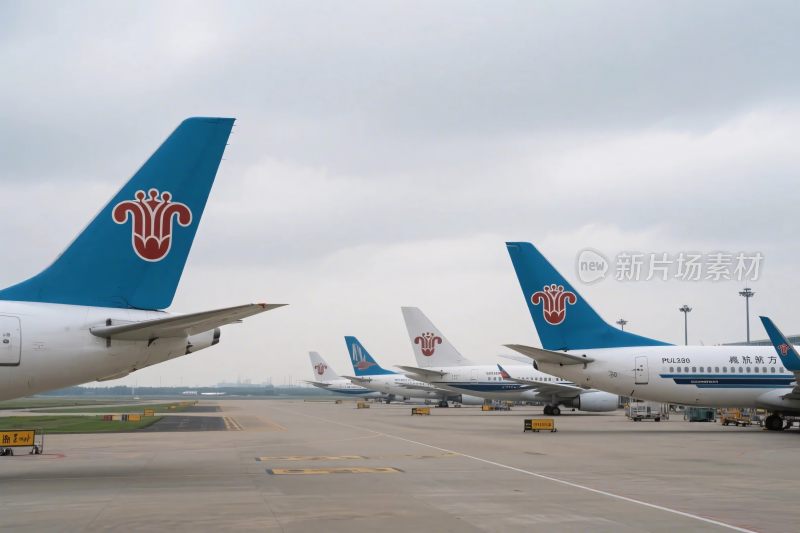 机场停机坪飞机