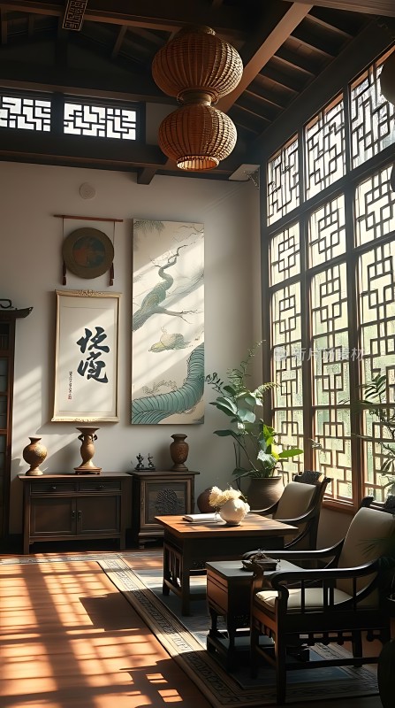 古风雅室宁静致远
