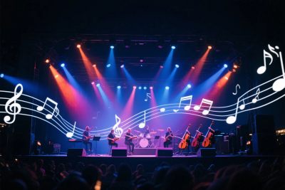 音乐舞台演出场景 音乐舞台演出场景