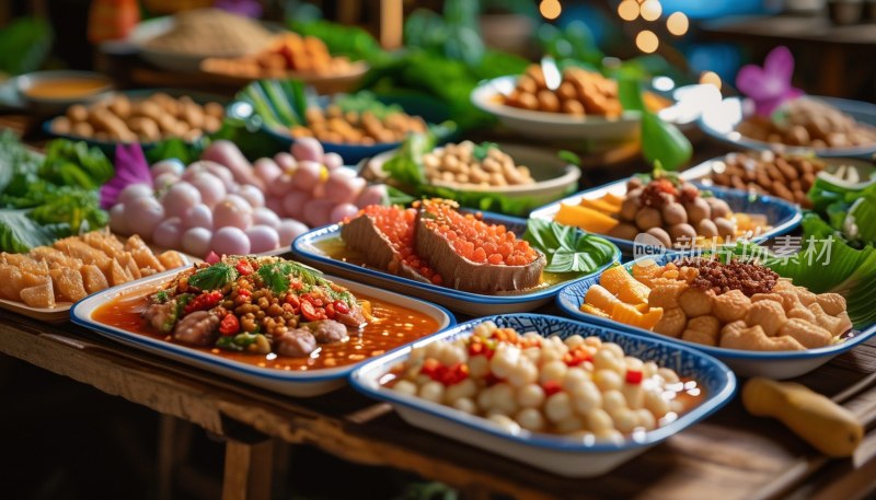 西双版纳夜市美食