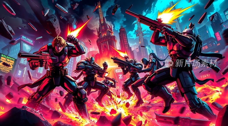 未来战士城市之战