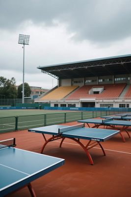 乒乓球场地场景