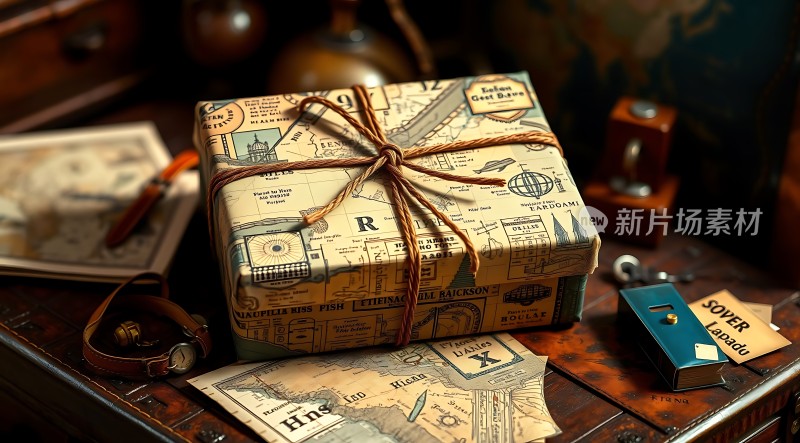 复古礼物盒探索未知之旅