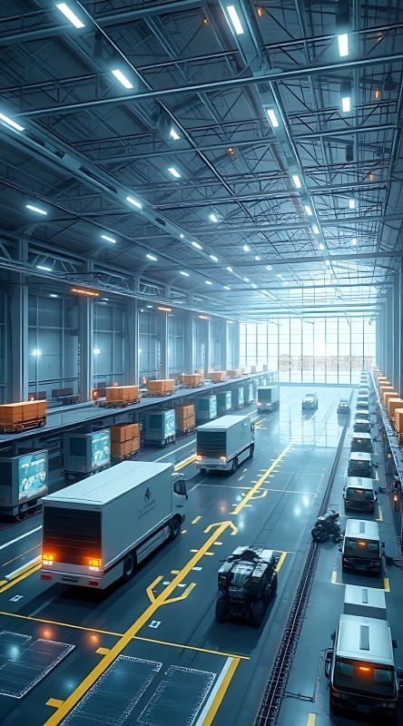 未来物流中心智能仓储与配送系统