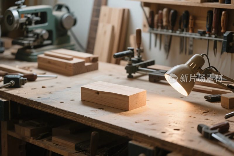 木工工作间工具场景